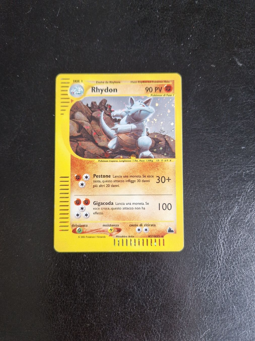 Pokémon Carte collezionabili: Rhydon Skyridge – Nuovo (secondo la descrizione) da Giubiasco venduto da MrGru1992