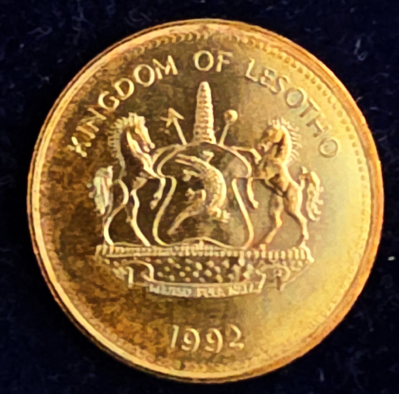 Tutti le monete: LESOTHO 2 LISENTE 1992 UNZ. – Nuovo (secondo la descrizione) da Winterthur venduto da Creso70 1