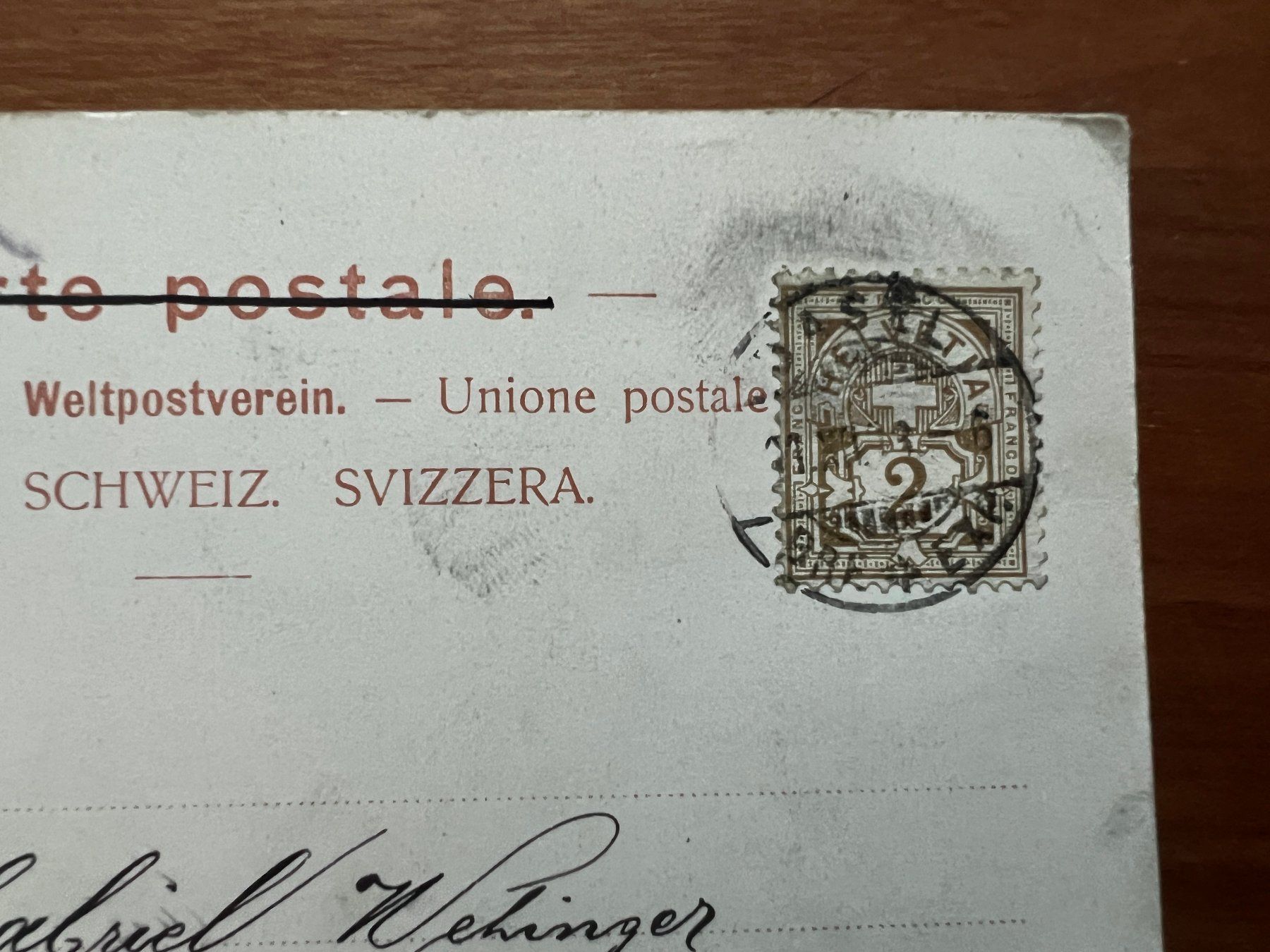 Cartoline postali: AK  1903  Basel  (G2775) – Usato da Hinwil venduto da Sidi4 1