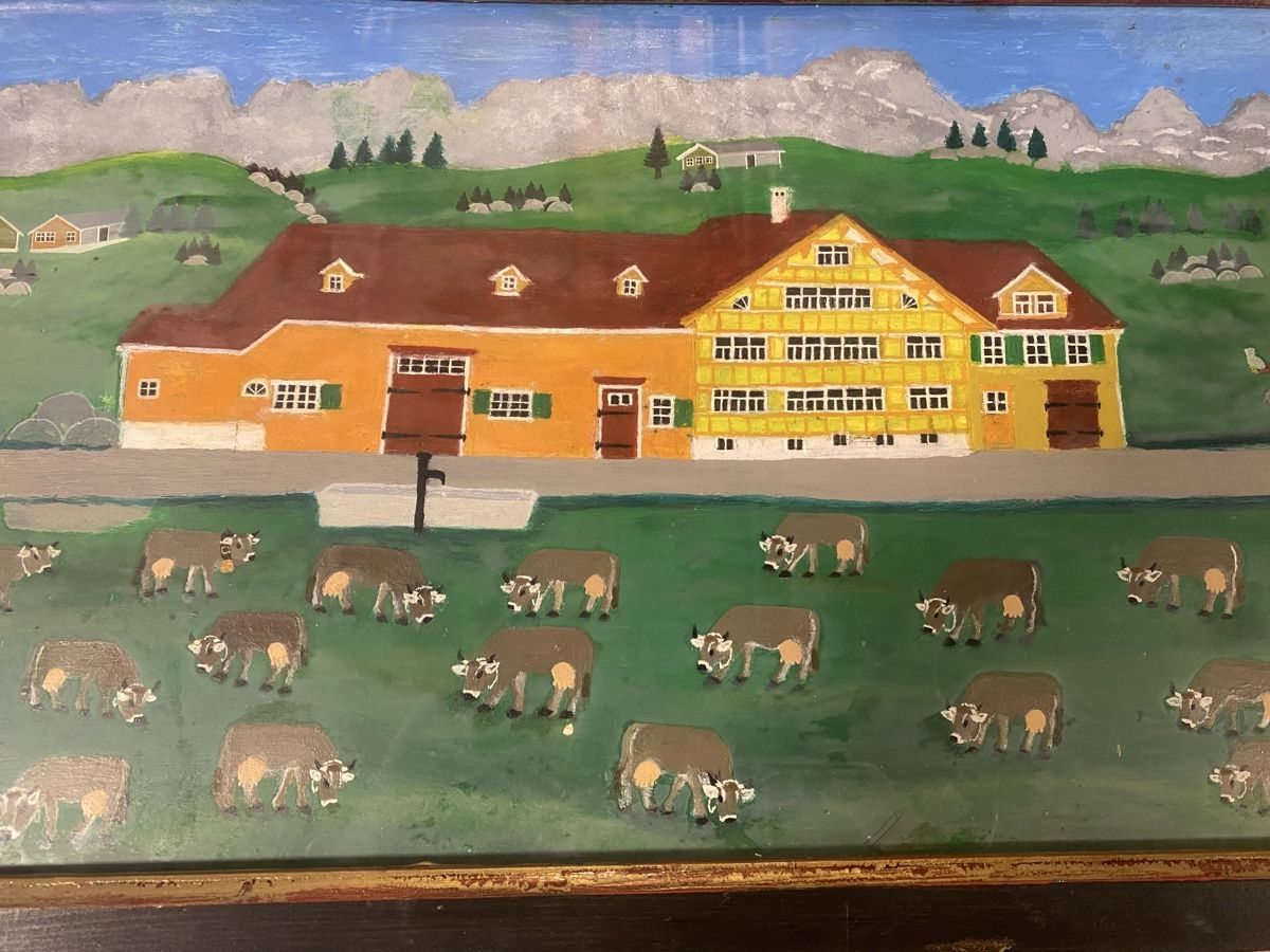 Dipinti: JOHANNES ROTACH 1962  APPENZELLERBILD – Usato da St. Gallen venduto da Goldband 5