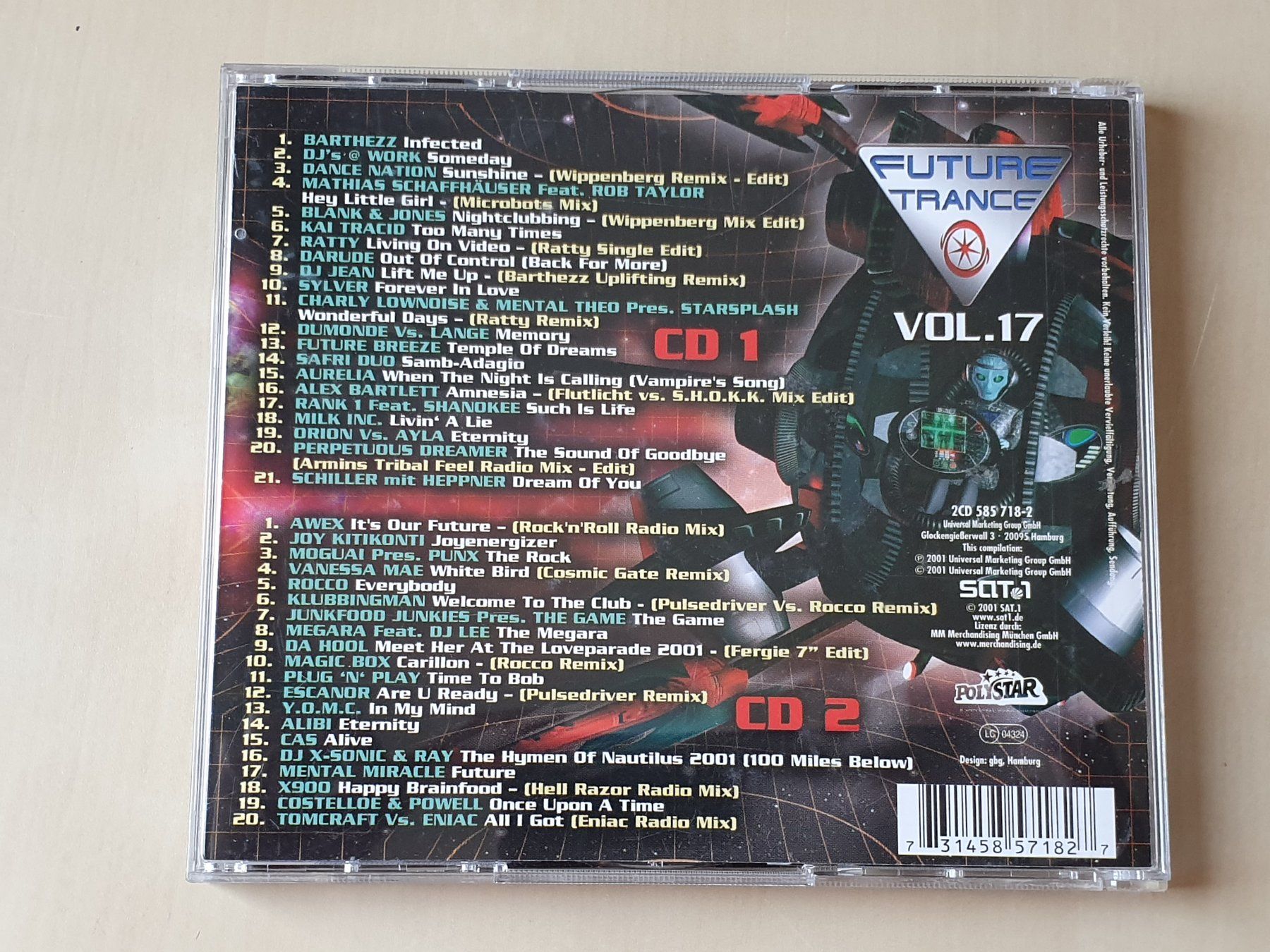 CDs: Future Trance Vol. 17 – Gebraucht aus Stansstad von collectorsshop 1
