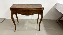 Petite Table à jeux en acajou, Louis XV, Époque Napolé