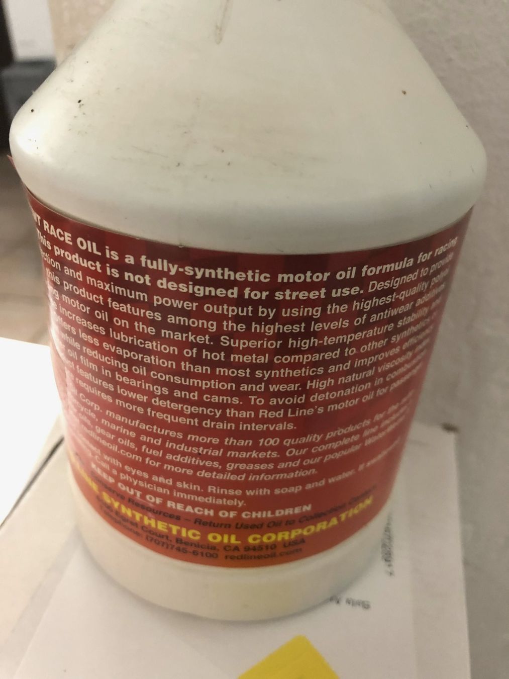 Öl und Additive: Red Line 30WT Race Oil Oel – Neu und originalverpackt aus Bergdietikon von bar_5xy2 2