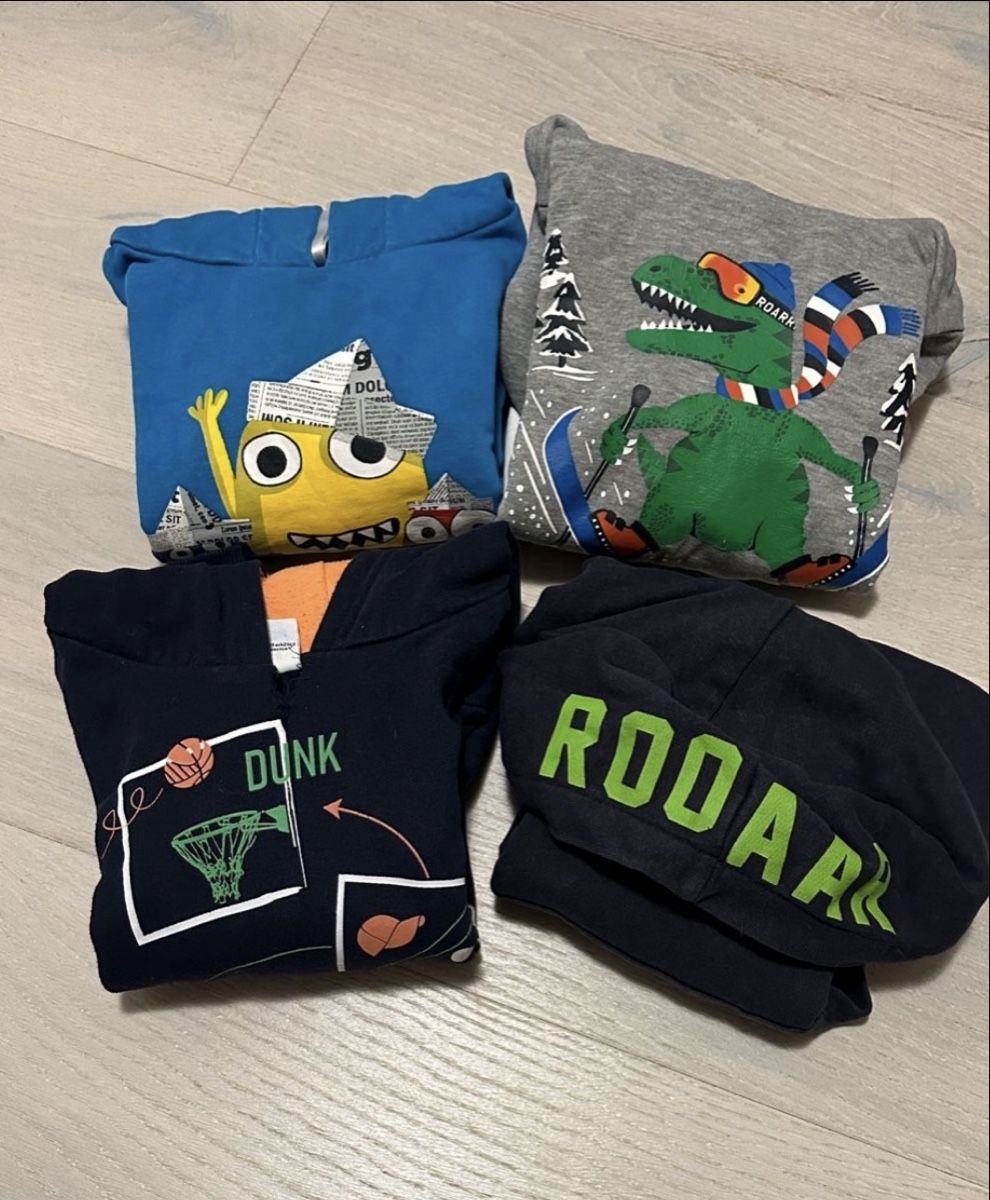 Lotti & Set di vestiti: 4 Langarm Pullis, Hoodies, Grösse 86/92 – Usato da Hindelbank venduto da Kaktus130