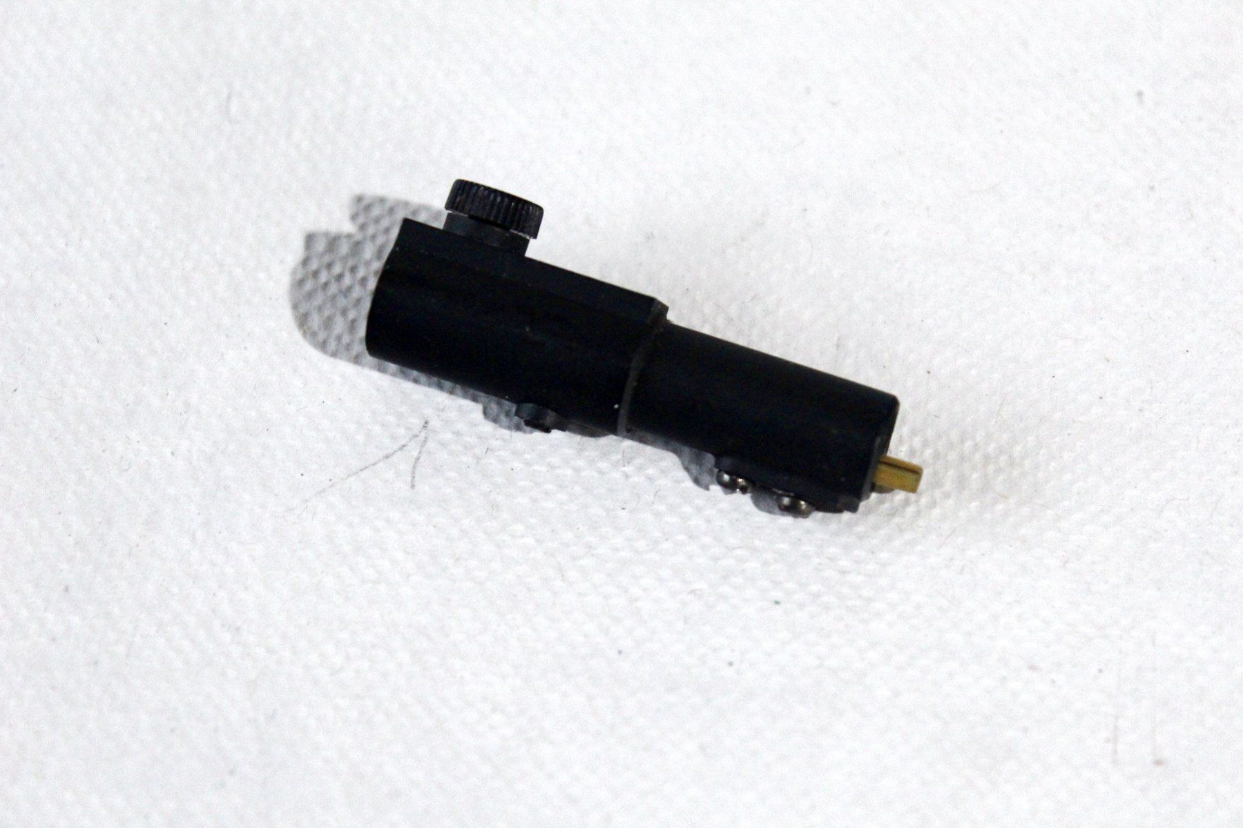 Sanyo Giradischi: ADC - Headshell - Flantsch, wohl von Sanyo, um 1980 – Usato da Bern venduto da kultiges 1