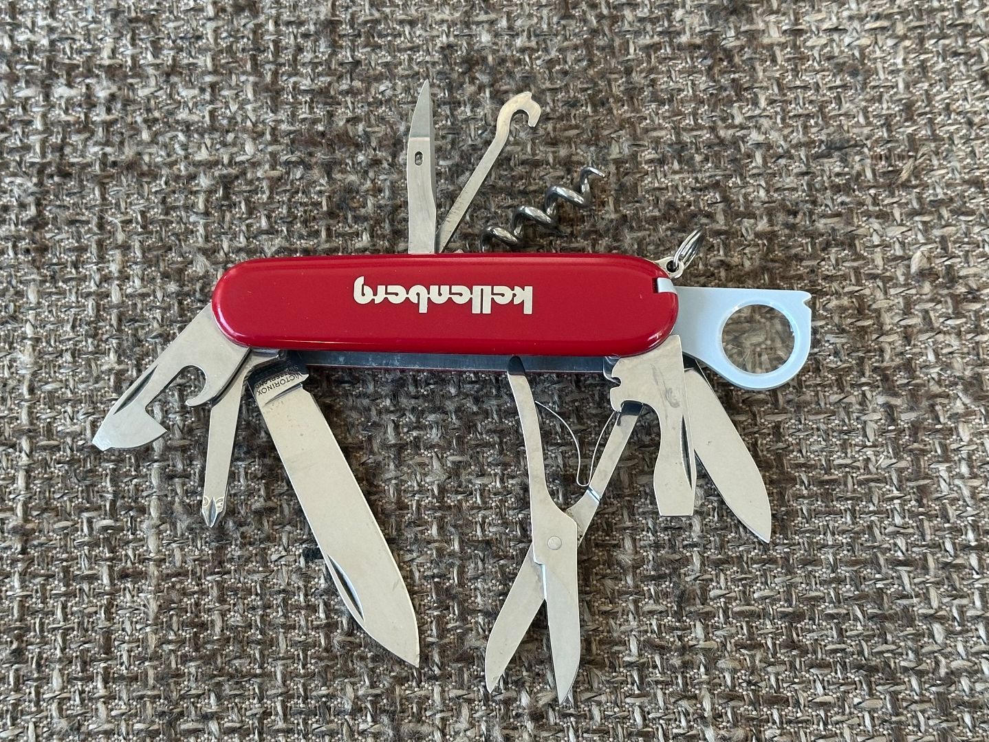 Victorinox Coltelli tascabile: Grosses altes Sackmesser VICTORINOX „Kellenberg" Explorer – Usato da Dübendorf venduto da lan1808 8