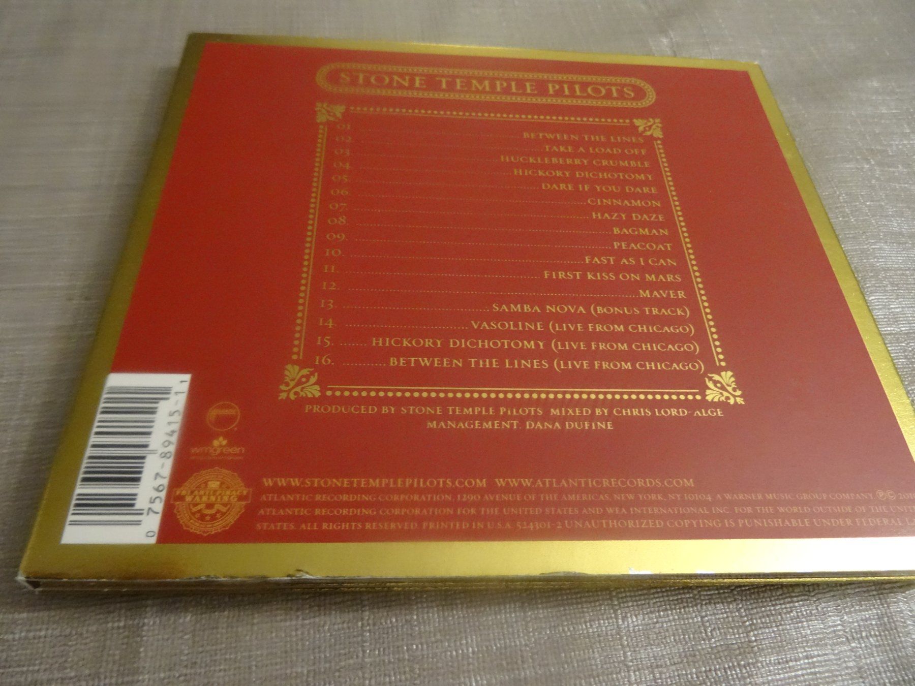 CDs: Stone Temple Pilots - CD – Gebraucht aus Olten von Disc-Ausverkauf 1