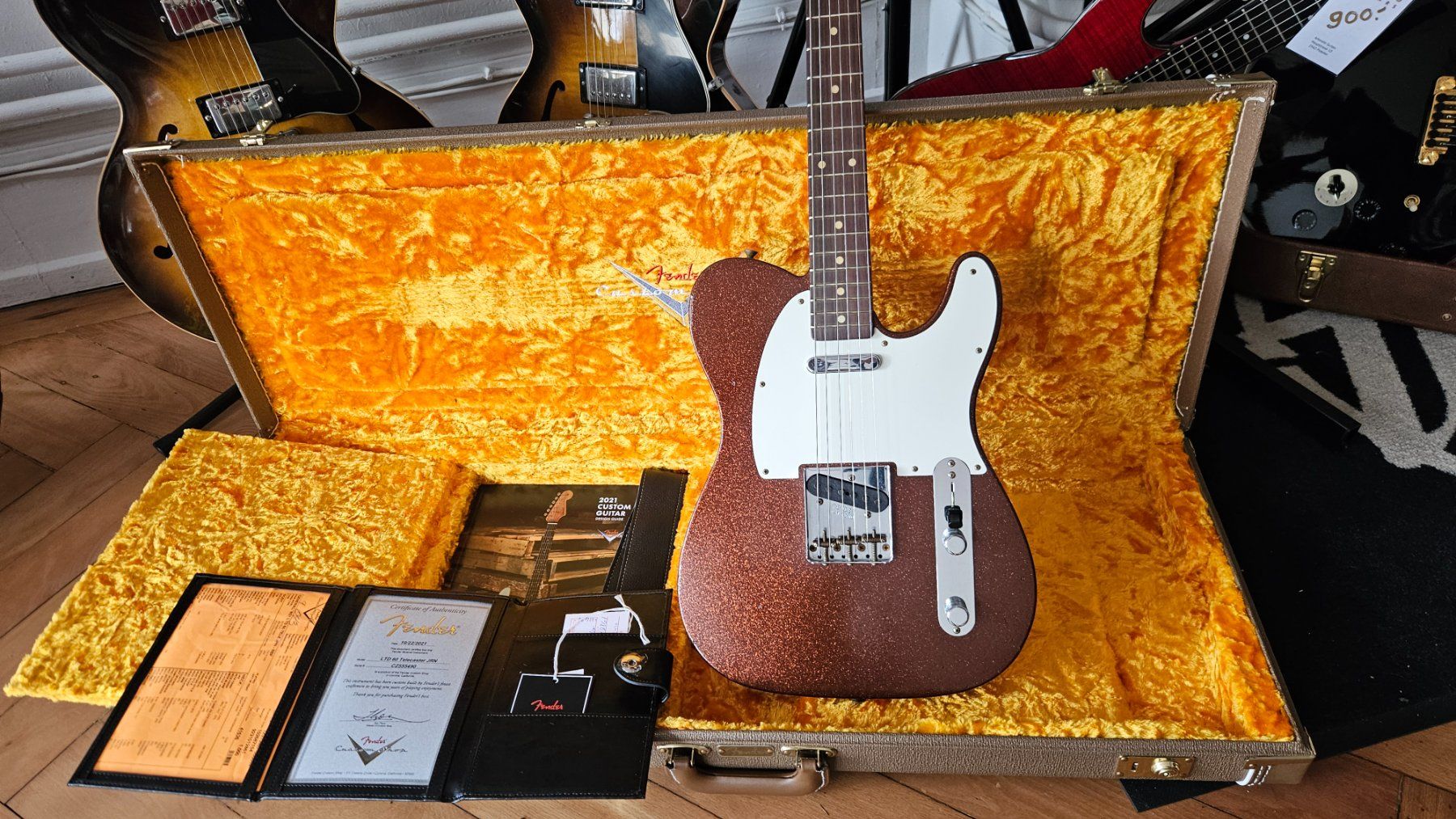 Fender Strumenti musicali: Fender Telecaster Custom Shop 60 Limited – Usato da pieterlen venduto da AntonelloGuitars 1