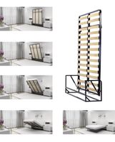 WANDBETT von Wall Bed King vertikal 180x200 cm mit Matratze