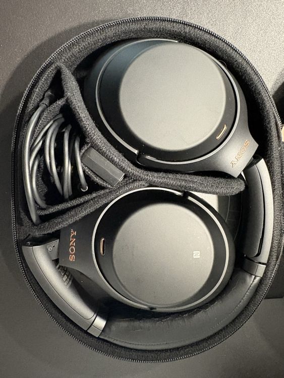 Sony Kopfhörer: Sony WH-1000XM4 Noise Cancelling Kopfhörer - Schwarz – Gebraucht aus Lyss von Klfl
