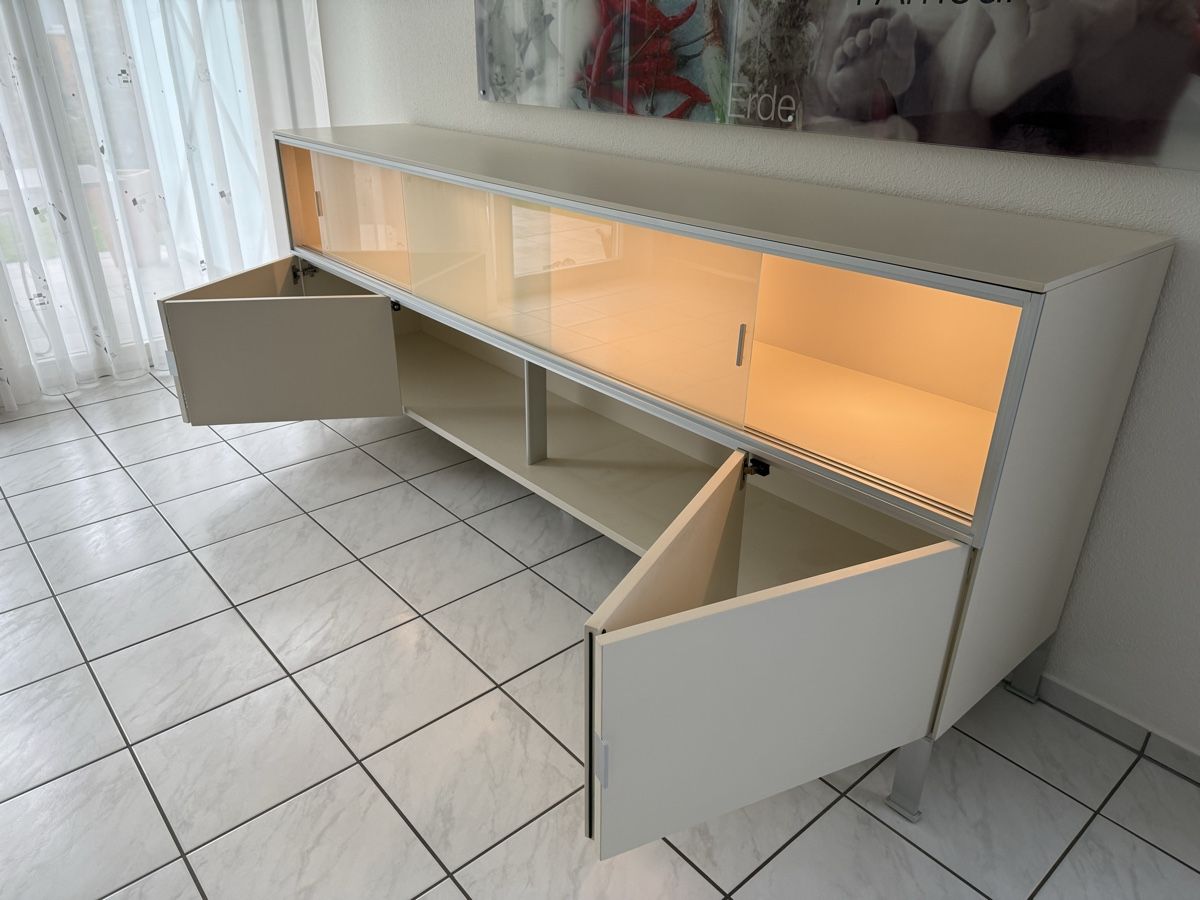 Exklusives Design-Sideboard FORMER PCR 111 – 256 cm – Crème (D'occasion ...