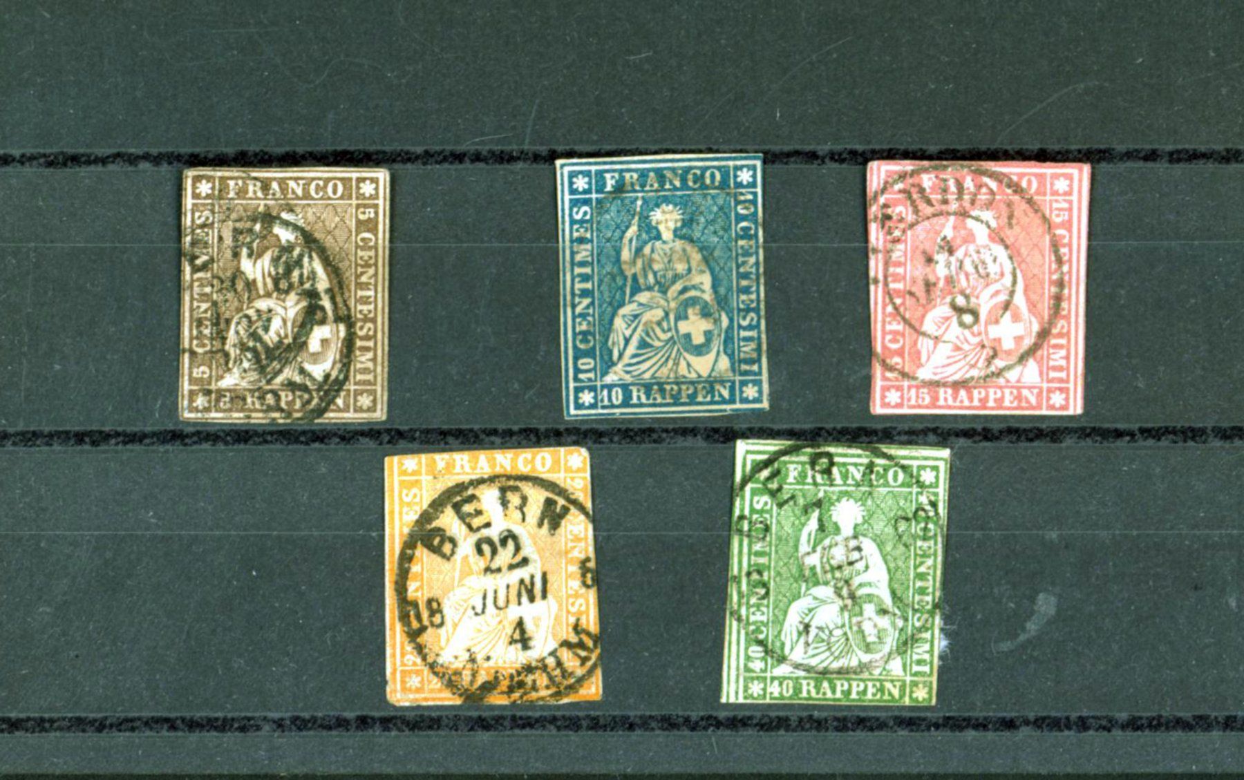 Alle Briefmarken: Strubeli Sammlung, Stempel beachten (Q986) – Gebraucht aus Seuzach von Philahits