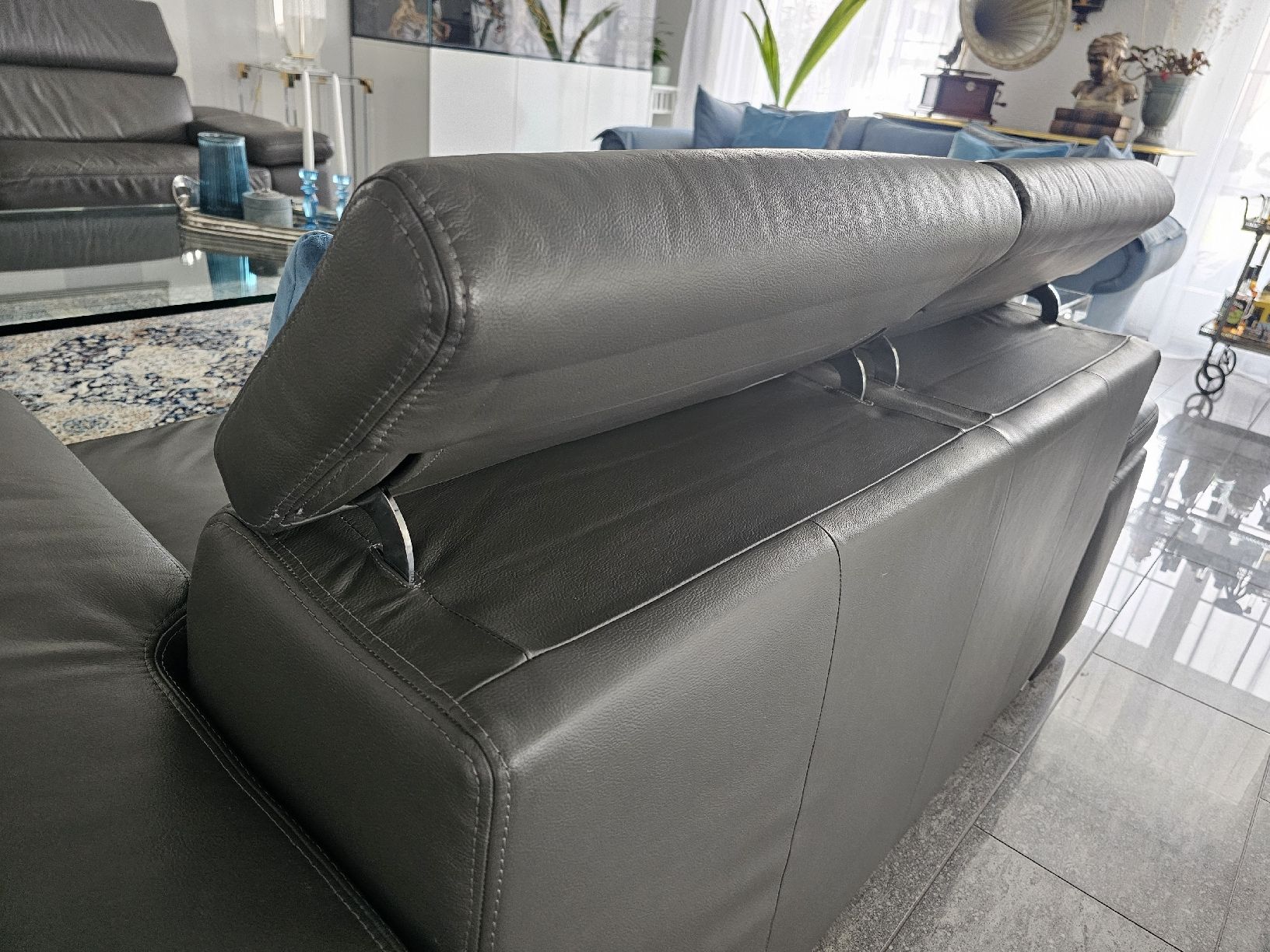 Divani: Ledersofas mit Stauraum – Usato da Obergerlafingen venduto da Deluxepoint 7