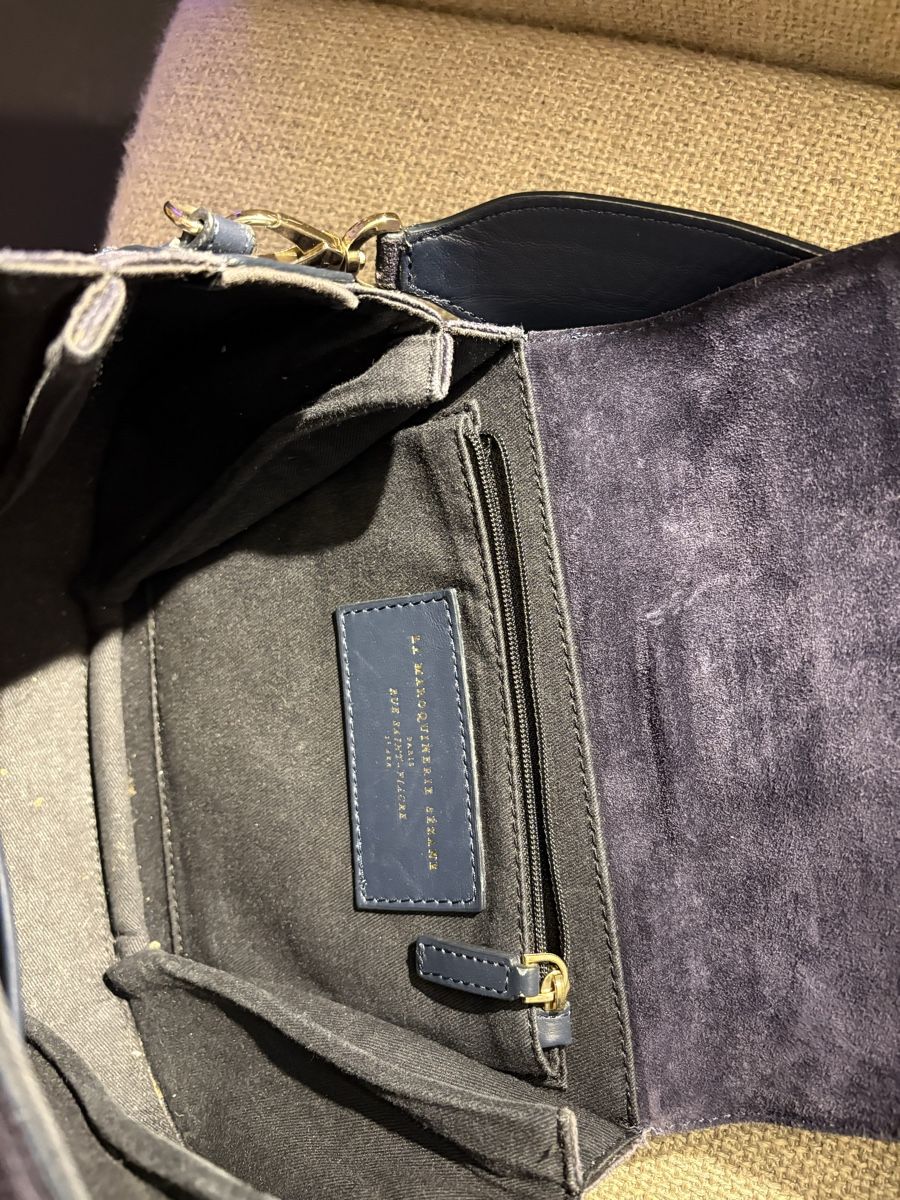 Sezane Borse da donna: Sac Sézane en cuir et daim – Usato da Lausanne venduto da france.guillermin 3