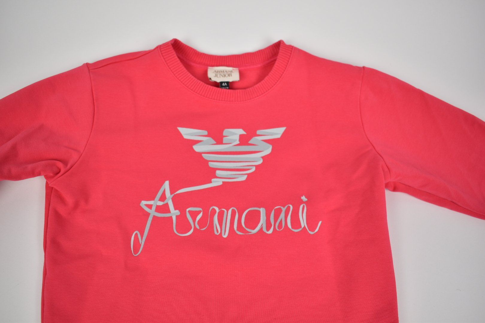 Armani Maglioni & Felpe: Armani Junior Pullover, Mädchen, coral, Gr.104, wie neu – Nuovo (secondo la descrizione) da Nürensdorf venduto da 2ND_STORY 1