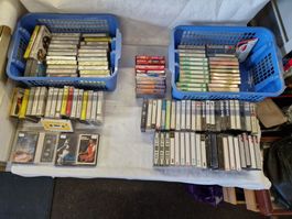130 Musikcassetten neue, originale, gebrauchte