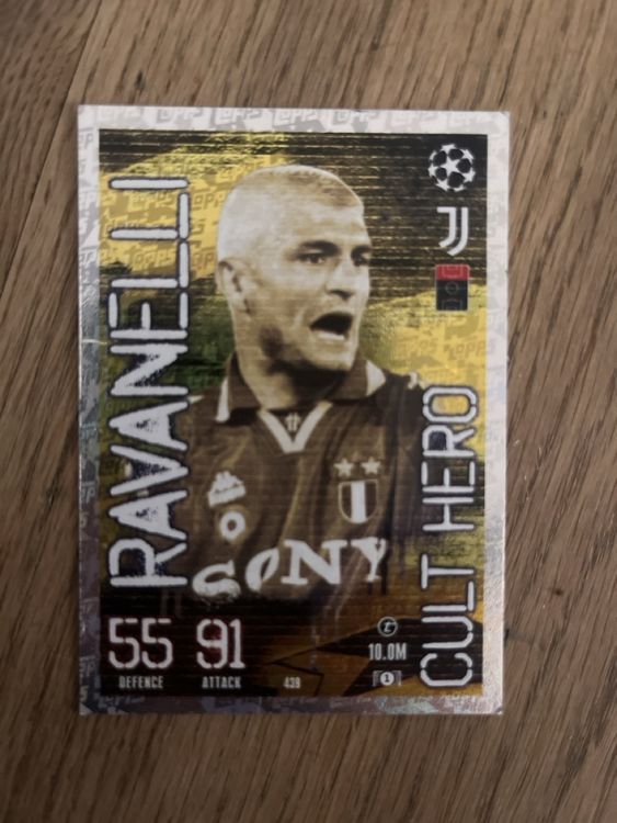 10-SEPT-95, football italien, Fabrizio Ravanelli, Juventus Photo Stock - Alamy