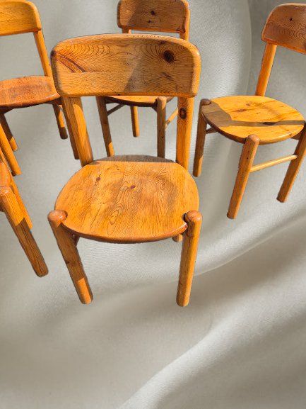 Sedie: Chaises DAUMILER, vintage, style rustique, lot de 6 – Usato da Fully venduto da tameab 1