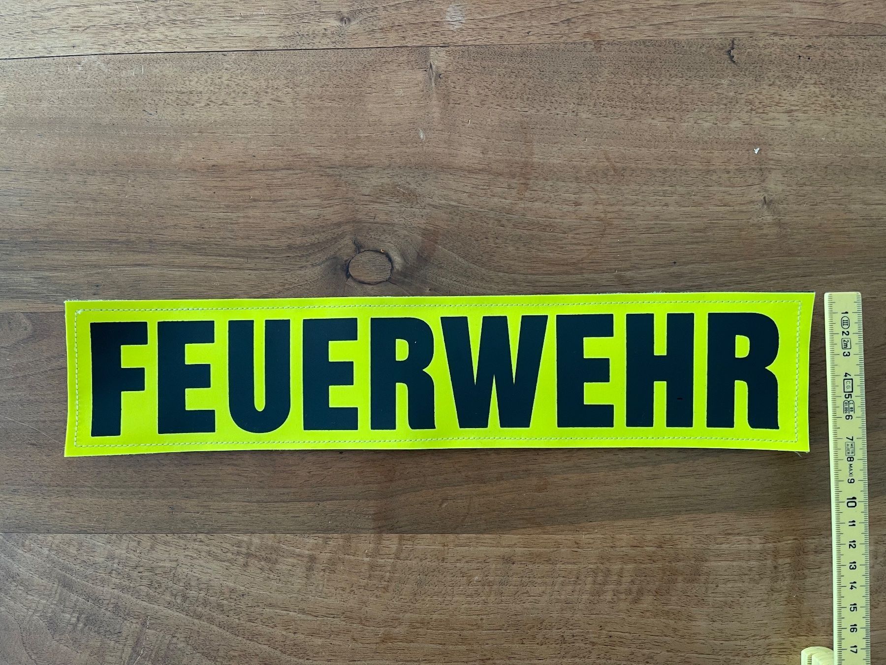 Placchette & Badge: Feuerwehr Rückenschild Klett – Nuovo (secondo la descrizione) da Rüschlikon venduto da YM8803 3