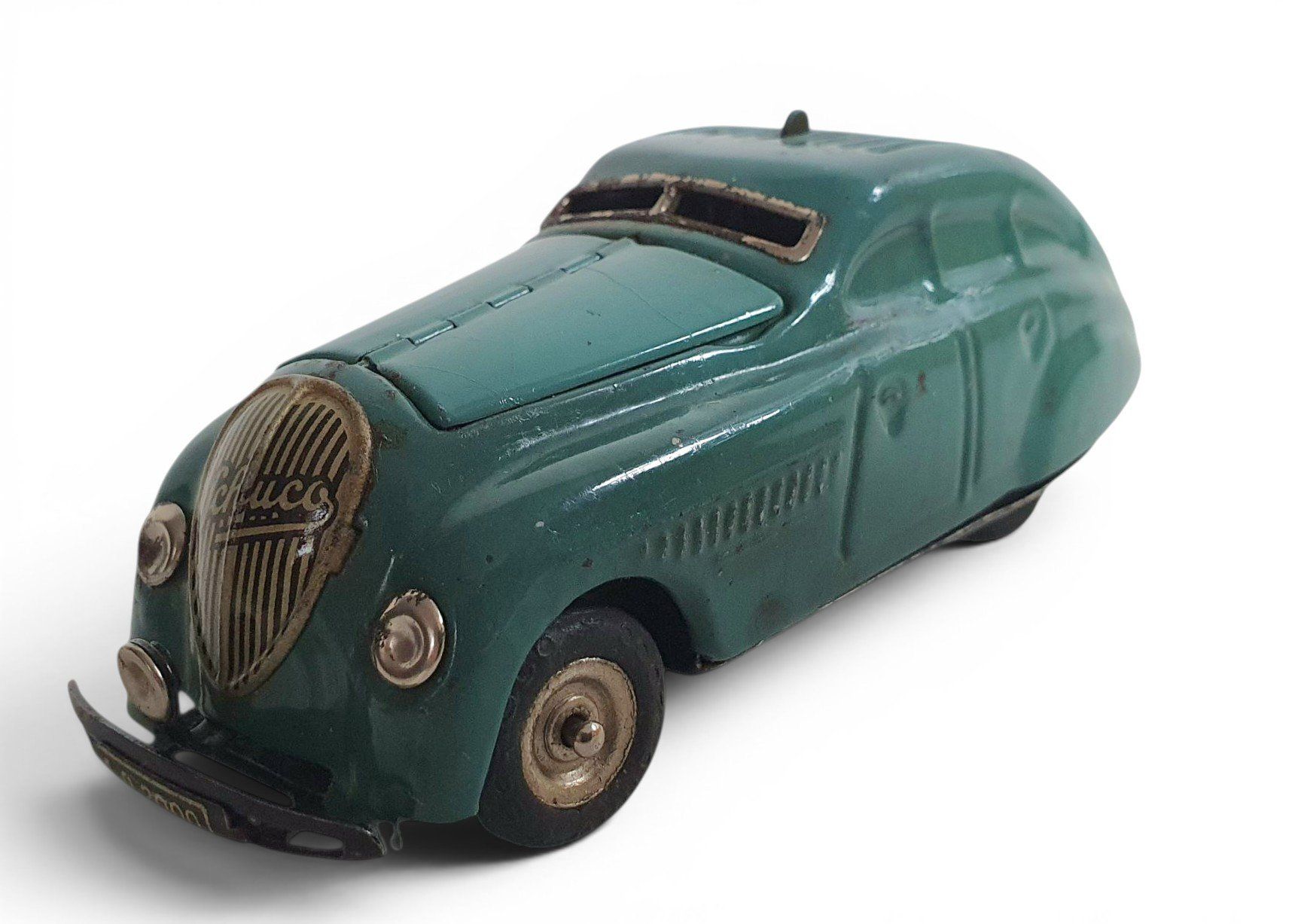 Schuco Giocattoli: Vorkriegs Schuco KOMMANDO-AUTO 2000 – Difettoso da Rickenbach b. Wil venduto da klassikmarkt.ch 1