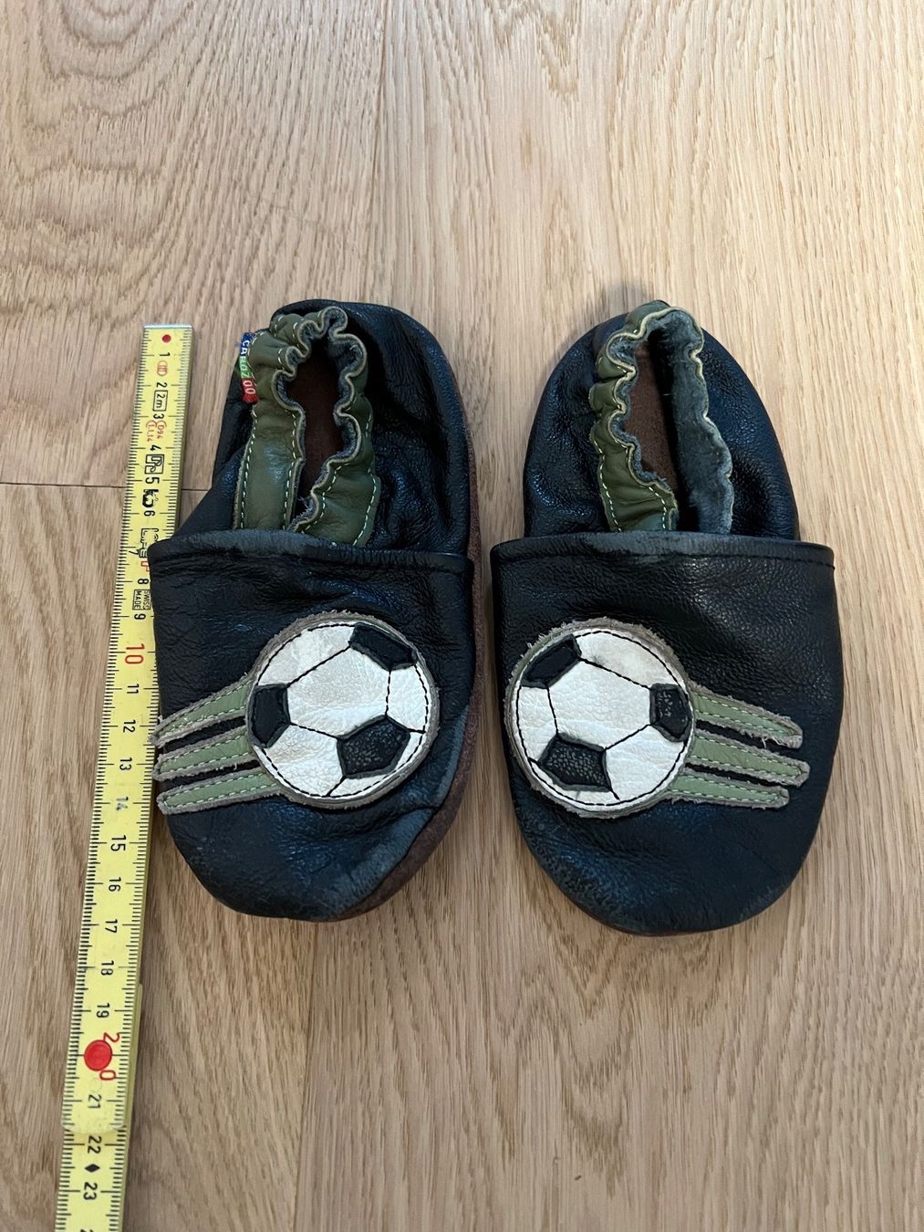 Lederfinken Krabbelschuhe CAROZOO Jahre (Gebraucht) in