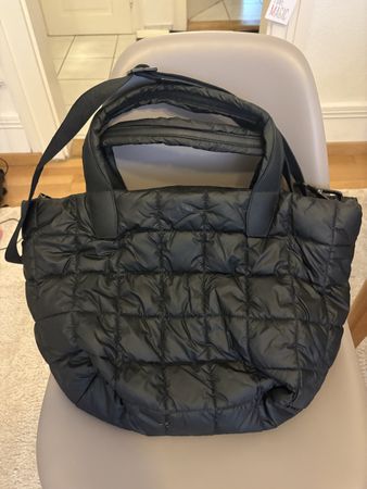 Vee Collective Tasche schwarz gesteppt gebraucht