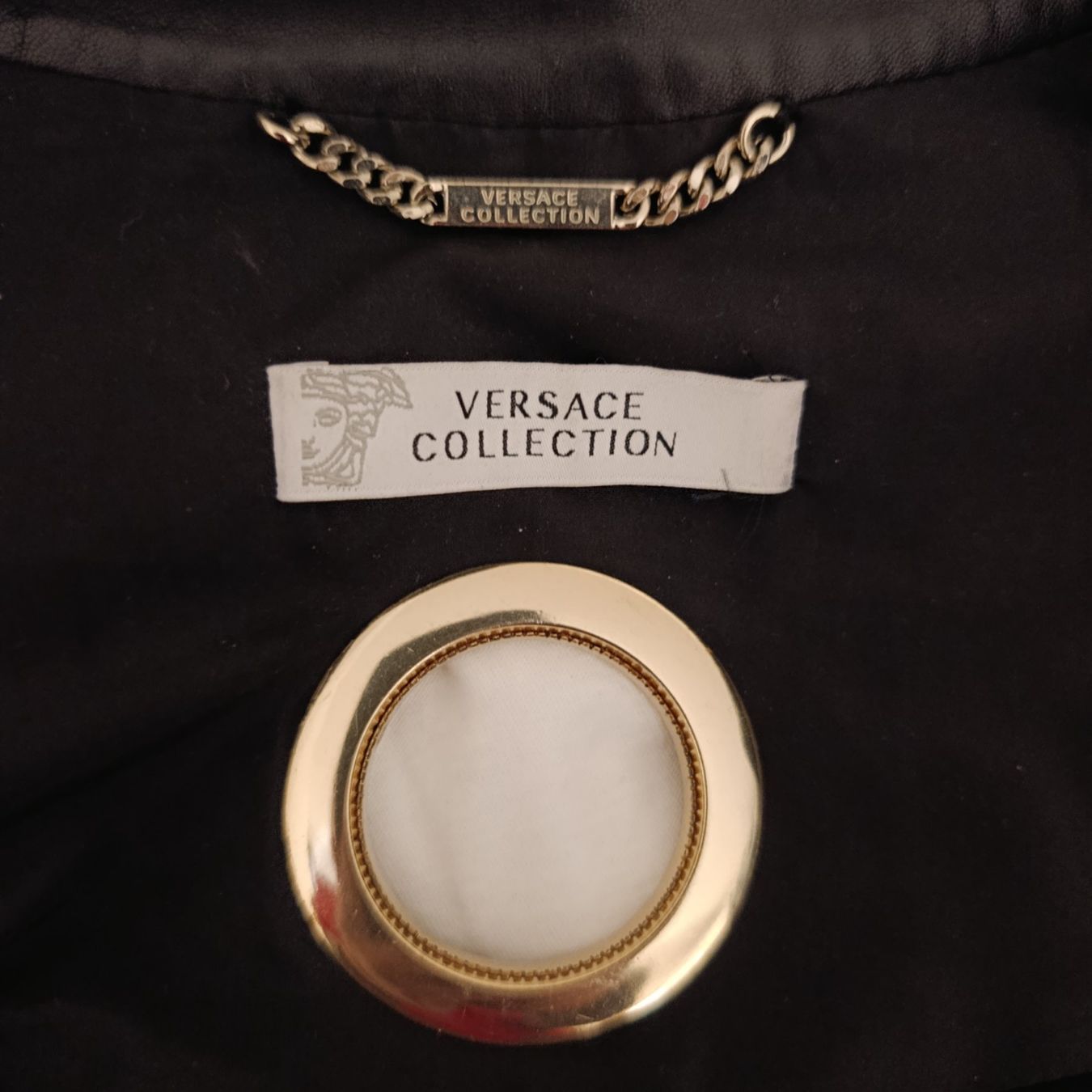 Versace Giacche: Versace Damen Lederjacket S – Usato da Thalwil venduto da ralucoantza 4