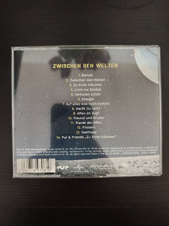 CD: Pur - Zwischen den Welten – Usato da Boll venduto da ttr-fun 1