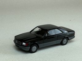 Herpa Mercedes 560 SEC schwarz