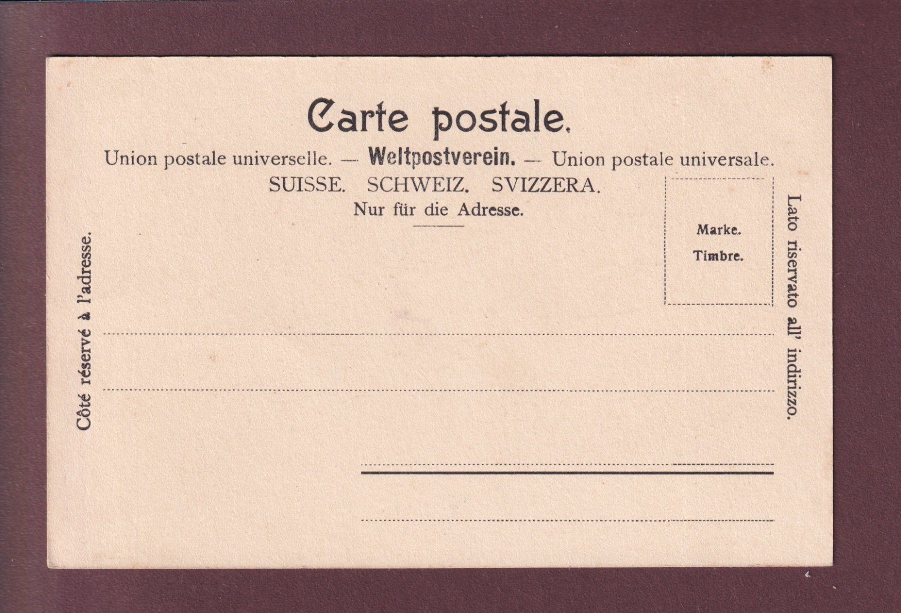Cartoline postali: LUZERN - Weinmarkt – Usato da Pully venduto da nicecards 1