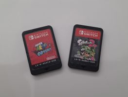 Nintendo Switch Spiele Super Mario Odyssey + Splatoon 2