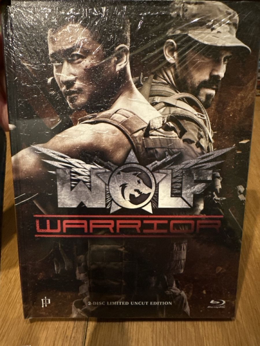 Tutti i DVDs: Wolf Warrior Scott Atkins Mediabook, neu – Nuovo e nell'imballaggio originale da Benken ZH venduto da Audi-erich