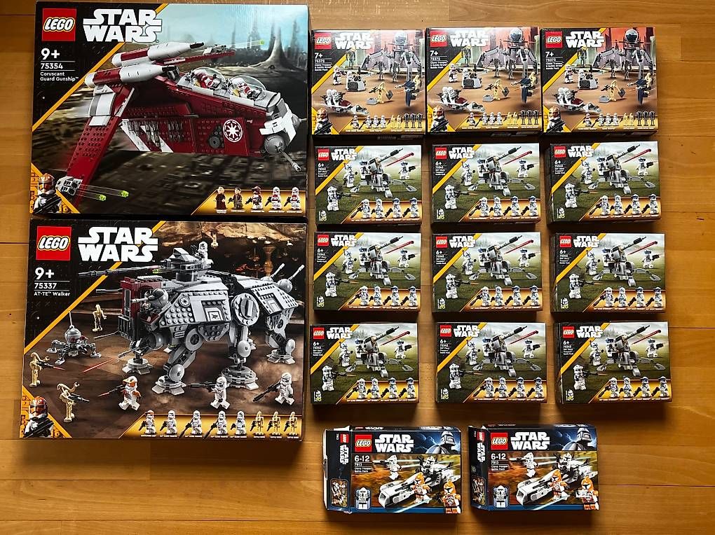 LEGO Star Wars Army Building Konvolut OVP Neu Und Originalverpackt 