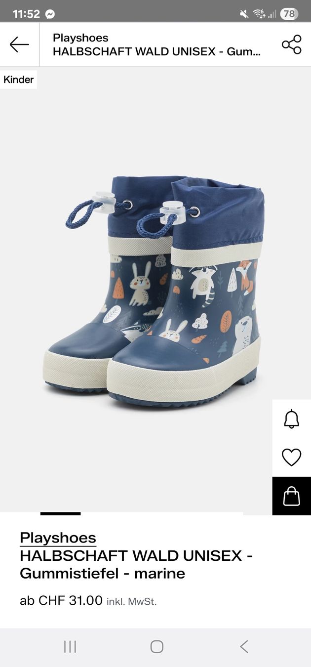Scarpe per ragazzi: Gummiestefel 24 Playshoes – Nuovo (secondo la descrizione) da Lyss venduto da kar_vgn2