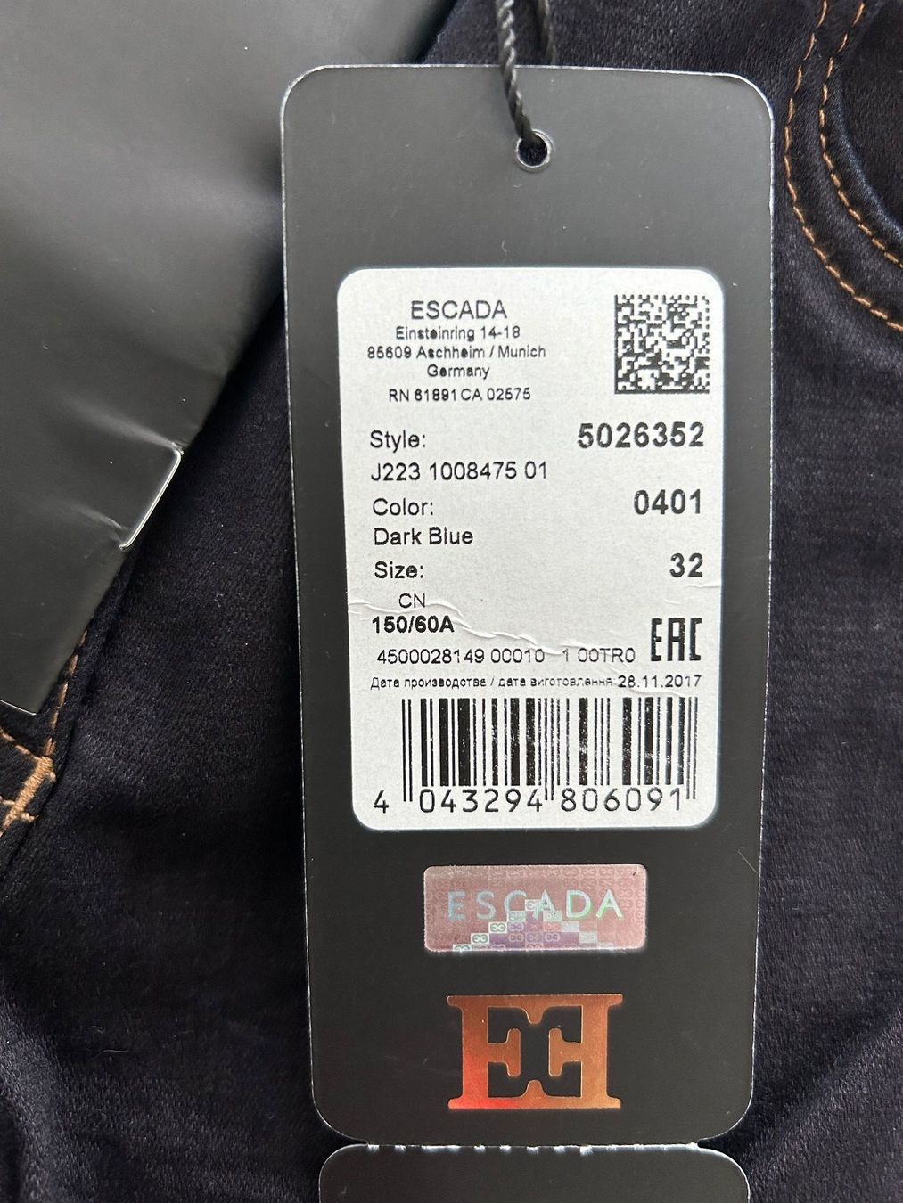 Escada Jeans: Escada Jeans, Gr.32/34,NEU, stretch – Nuovo (secondo la descrizione) da Horn venduto da Resvi 3