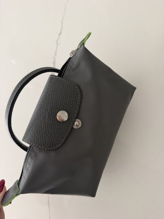 Sac Longchamp gris foncé petit modèle neuf