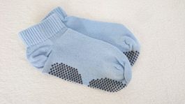 1 Paar Rutschfeste Socken Gr. 35-38 Blau