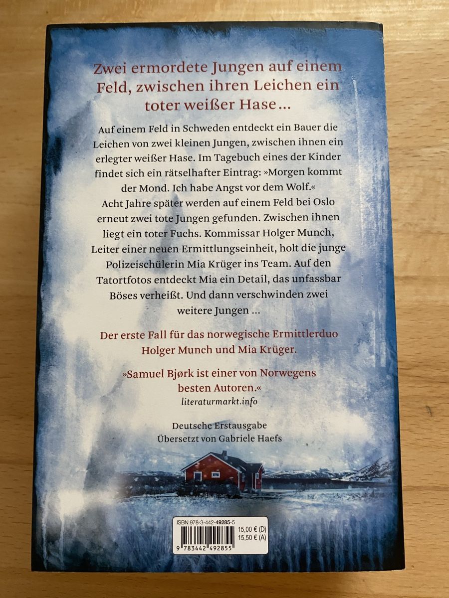 Livres: Dunkel Schnee / Thriller - Samuel Bjørk – D'occasion à Schwarzenburg par Michellu 1