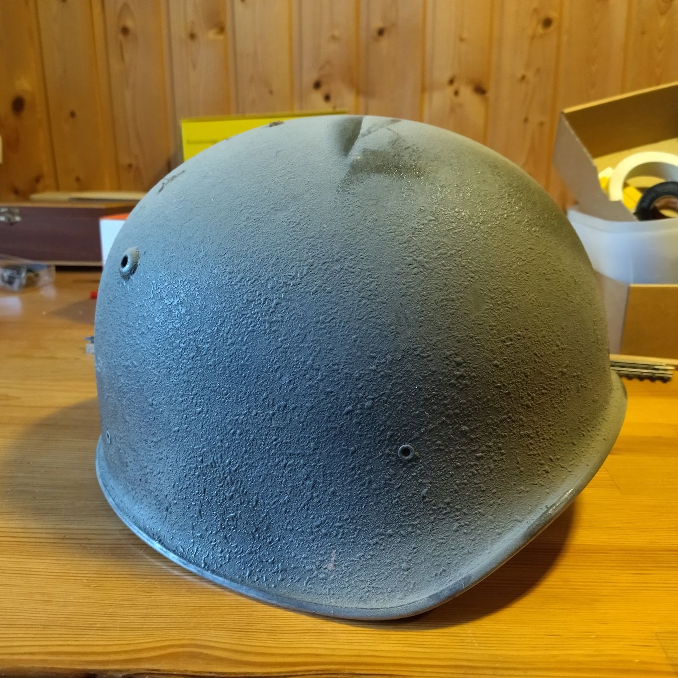 Schweizer Armee Uniformi & Effetti personali: Schweizer Stahlhelm – Usato da Basel venduto da BeanieUp 1