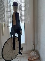Hampelmann Bikermann Metall Chaplin alt hand made