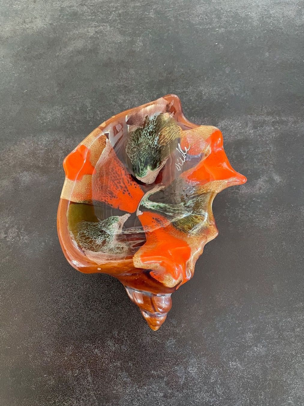 Portacenere: Cendrier Coquillage Céramique Vallauris – Usato da Vallamand venduto da Bricbracbroc82 4