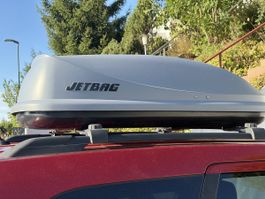 Dachbox Jetbag (Thule) – voll funktionsfähig 