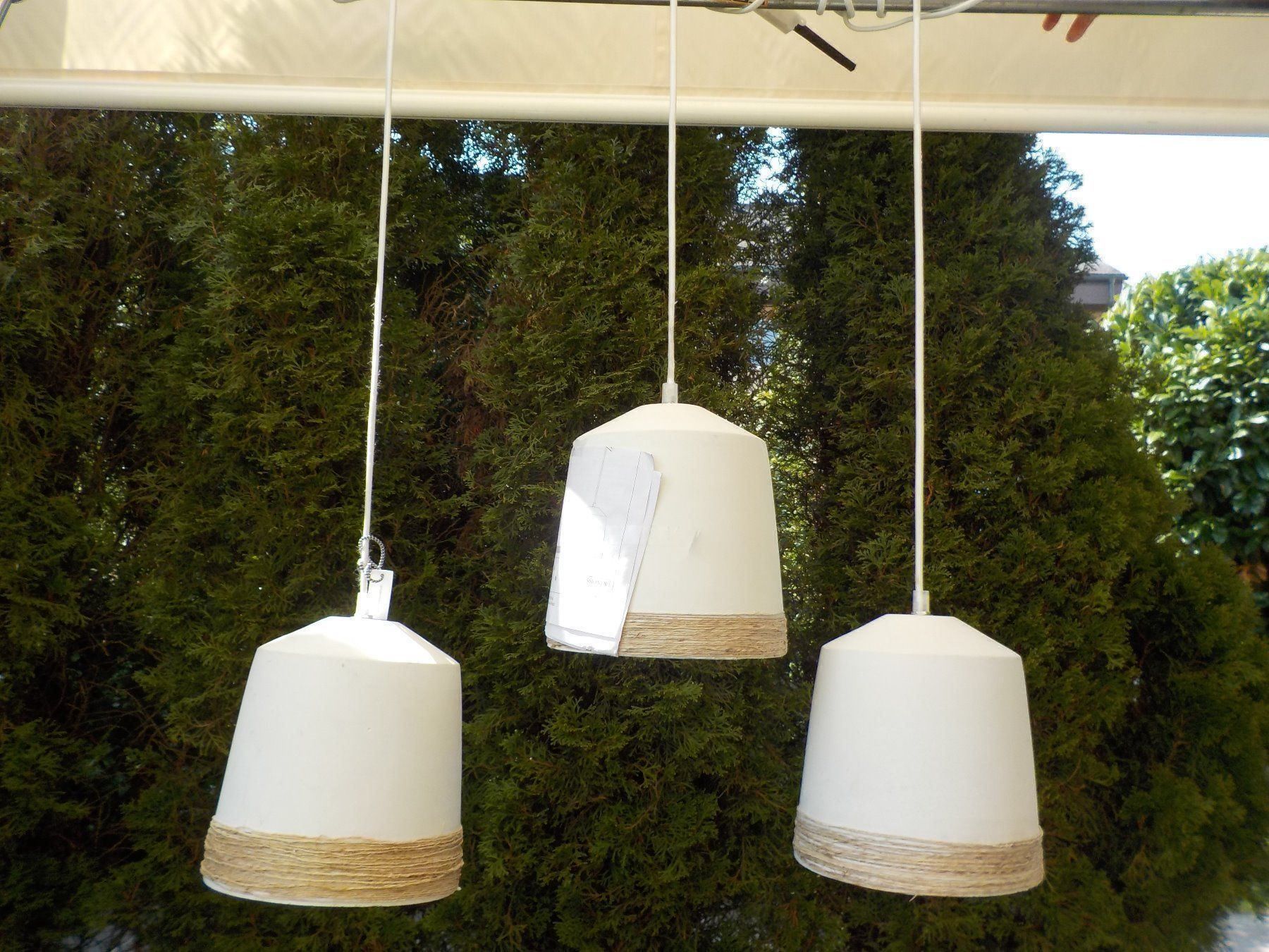 Lampade: Lampe Beton Impressionen weiss - neu – Nuovo (secondo la descrizione) da Mörschwil venduto da antiksalon 6