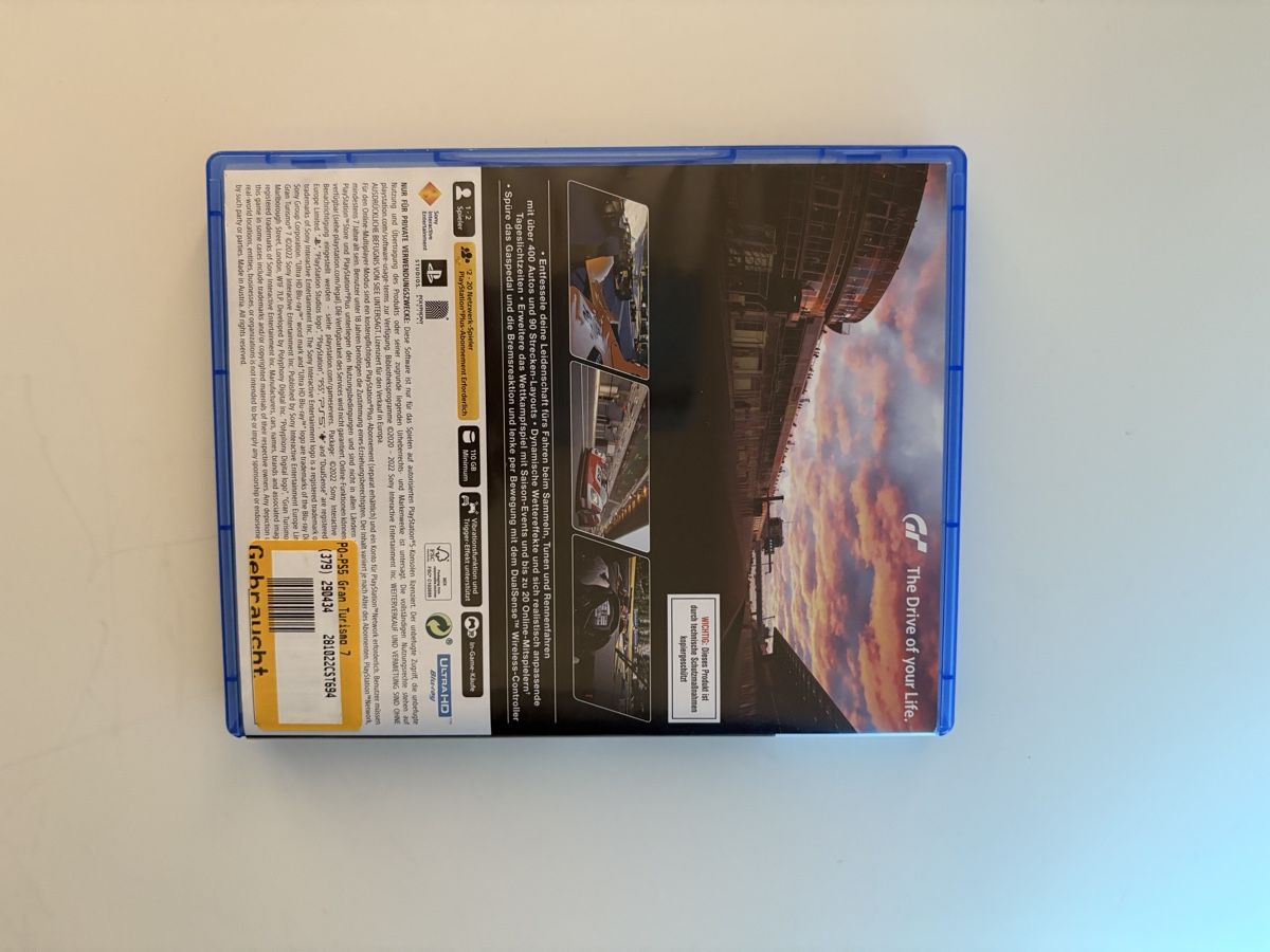 Sony Giochi: Gran Turismo Ps5 Disc – Nuovo (secondo la descrizione) da Wengen venduto da Kienzler240509 2