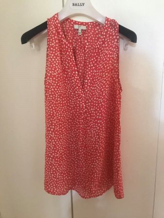 JOIE Top Bluse Tunika Gr S 100% Seide