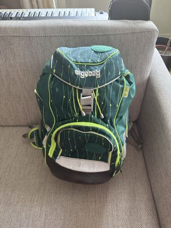 Ergobag Schulrucksack Grösse S dunkelgrün guter Zustand