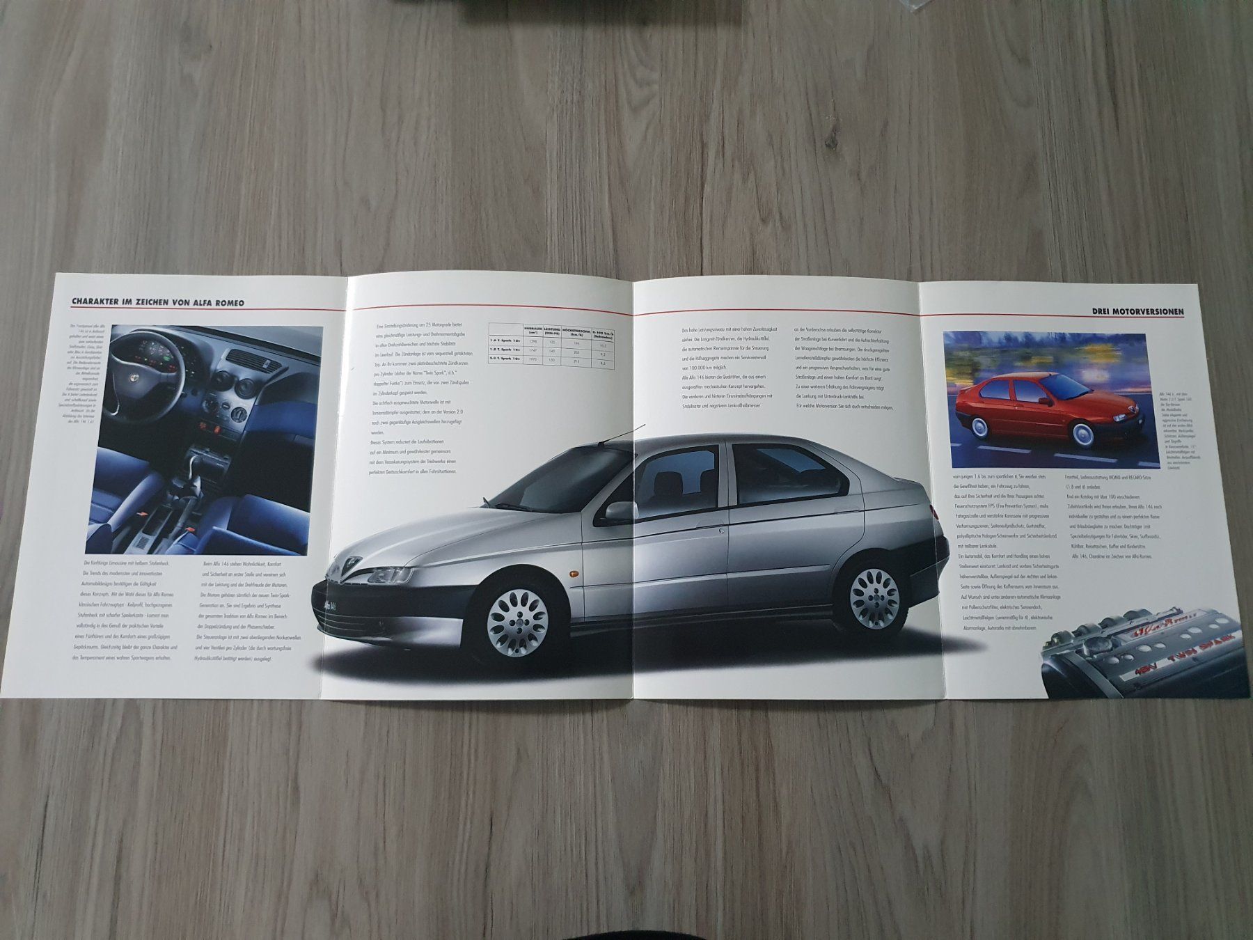 Alfa Romeo Dokumente: Alfa Romeo 146 Prospekt – Gebraucht aus Baar von RDNA 1