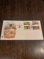 Enveloppe illustrée Shayandima avec timbres - RARE! (50)