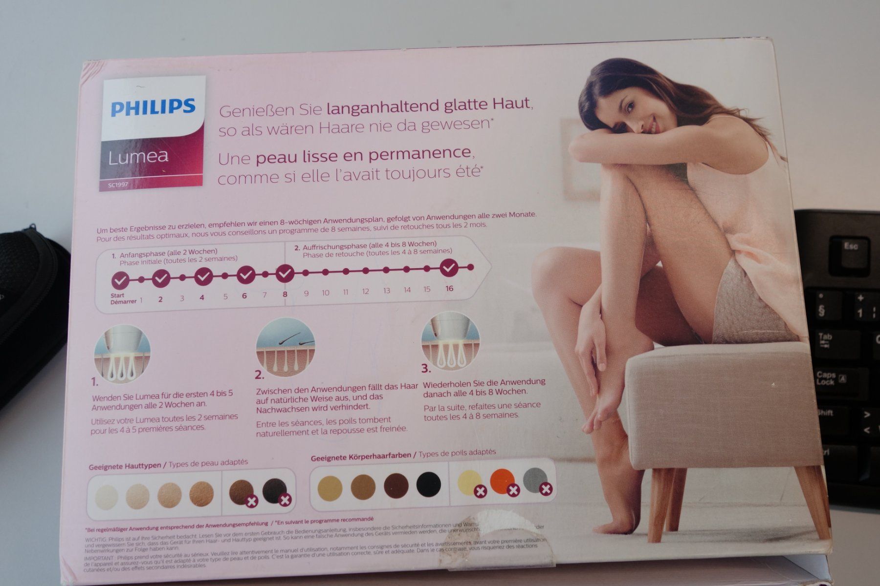 Epilatori: IPL Haarentferner Lumea SC1997 Philips – Usato da Basel venduto da bk_brockibasel 6