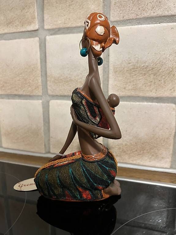 Skulpturen & Statuen: Karibischen Kunsthandwerk-Statue  – Neu und originalverpackt aus Zürich von gol_jc2x 1